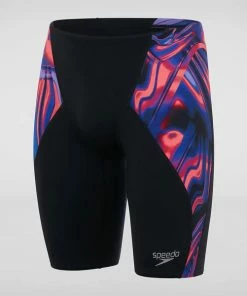 Speedo - Men's Jammer Allover Digital V-Cut Black/Red -Men's Activity Shop 13892756 1784976570353011 grande