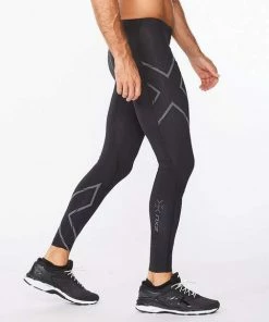 2XU - Men's Compression Tights Light Speed Sage Reflective -Men's Activity Shop 2XU3 grande 1
