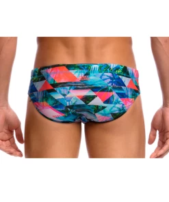 FUNKY TRUNKS - Mens Brief Classic Split Scene -Men's Activity Shop Funky Trunks Split Scene grande