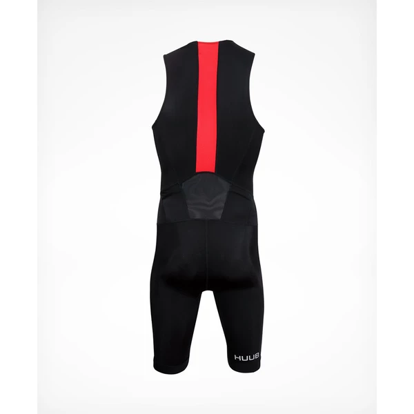 HUUB - Men's Essential Tri Suit Black/Red 2 HUUB - Men's Essential Tri Suit Black/Red - Image 2