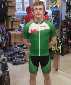 Orca - Mens Custom Wales Cycle Jersey