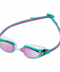 Aquasphere - Goggles Fastlane Mirrored Lens Pink/Turquoise