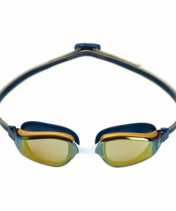 Aquasphere - Goggles Fastlane Mirrored Lens Navy Blue/Gold