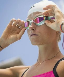 Aquasphere - Goggles Fastlane Mirrored Lens Pink/Turquoise -Men's Activity Shop ep2990243lmp 6 grande