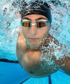 Aquasphere - Goggles Fastlane Mirrored Lens Navy/White/Gold -Men's Activity Shop ep2990406lmr 6 grande