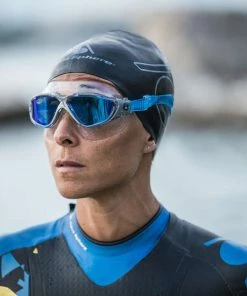 Aquasphere - Goggles Vista Swim Mask Blue Titanium mirrored lens