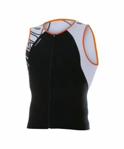 ZeroD - Mens uSinglet Armada Black/White/Orange