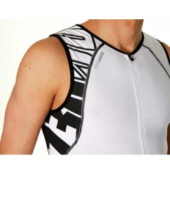 ZeroD - Mens uSinglet Armada White -Men's Activity Shop zerodwhite grande