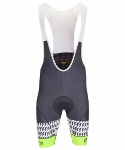Zoot - Mens Cycle Ltd BIB White/Safety Yellow